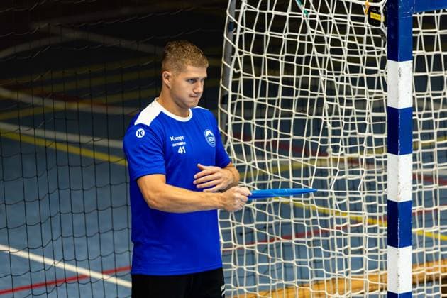 15.07.2026, GER, Handball, Maenner, Saison 26 27, Opel 1.Handballbundesligal, ThSV Eisenach Trainingsauftakt Vukasin Antonijevic (ThSV Eisenach,41) 99817 Eisenach Werner-Assmann-Halle Am Sportp Thueringen Deutschland *** July 15, 2026, GER, Handball, Men, Season 26–27, Opel 1 Handball Bundesliga, ThSV Eisenach Starts Training with Vukasin Antonijevic, ThSV Eisenach, 41 99817 Eisenach, Werner Assmann Hall, Am Sportpark, Thuringia, Germany