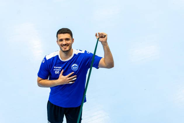 15.07.2026, GER, Handball, Maenner, Saison 26 27, Opel 1.Handballbundesligal, ThSV Eisenach Trainingsauftakt Jannis Schneibel (ThSV Eisenach,66) 99817 Eisenach Werner-Assmann-Halle Am Sportp Thueringen Deutschland *** July 15, 2026, GER, Handball, Men, Season 26–27, Opel 1 Handball Bundesliga, ThSV Eisenach Training Kickoff Jannis Schneibel ThSV Eisenach, 66 99817 Eisenach Werner Assmann Hall at Sportpark Thuringia, Germany