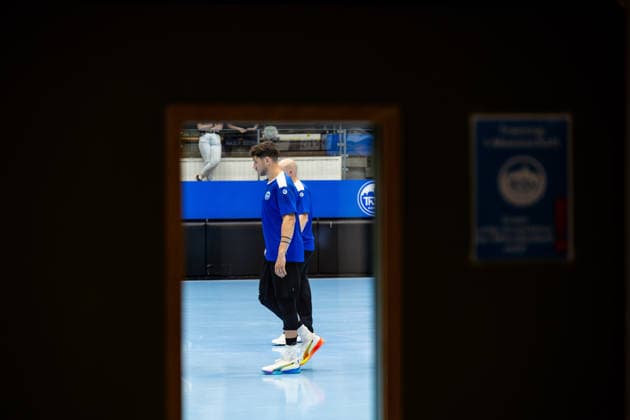 15.07.2026, GER, Handball, Maenner, Saison 26 27, Opel 1.Handballbundesligal, ThSV Eisenach Trainingsauftakt Justin Kurch (ThSV Eisenach,52) 99817 Eisenach Werner-Assmann-Halle Am Sportp Thueringen Deutschland *** July 15, 2026, GER, Handball, Men, 2026–2027 Season, Opel 1 Handball Bundesliga, ThSV Eisenach Season Opener: Justin Kurch, ThSV Eisenach, 52 99817 Eisenach, Werner Assmann Hall, Am Sportpark, Thuringia, Germany