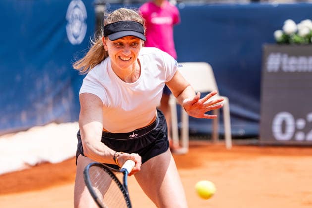TENNIS - WTA, Tennis Damen Generali Open Ladies Kitzbuehel KITZBUEHEL,AUSTRIA,15.JUL.26 - TENNIS - WTA Tour, Generali Open Ladies Kitzbuehel. Image shows Mona Barthel (GER).  GEPAxpictures xJulioxArellano
