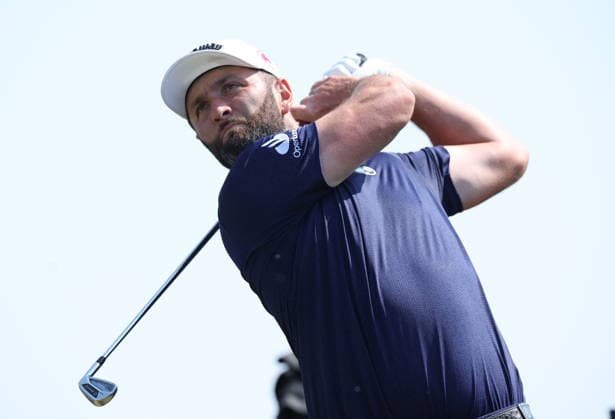 154th Open Golf Championships - Practice Day Jon Rahm of Spain reacts during practice day at the British Open Golf Championships at Royal Birkdale in Southport, Britain, 15 July 2026. SOUTHPORT United Kingdom  Copyright: xADAMxVAUGHANx