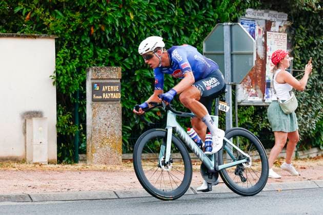 Tour de France 2026 Stage 11 NEVERS, FRANCE - JULY 15 : Marsman Tim (NED) of Alpecin - Premier Tech in action during stage 11 of the 113rd edition of Tour de France an UCI World Tour 2.UWT cycling road race stage for Men Elite of 161 km with start in Vichy and finish in Nevers on July 15, 2026 in Nevers, France, 15 07 2026 Nevers France  Copyright: xLucaxBettinix
