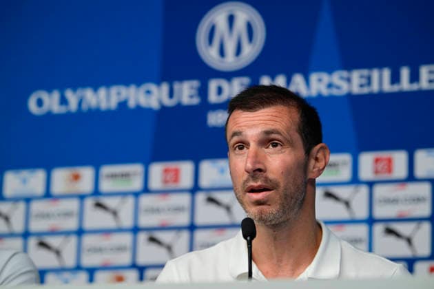 FOOTBALL : ConfÃ rence de prÃ sentation GrÃ gory Lorenzi & Bruno Genesio - 15 07 2026 GrÃ gory Lorenzi (Sports director OM) MarseilleFrance  Copyright: xWilliamxCannarellax