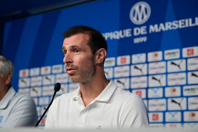 FOOTBALL : ConfÃ rence de prÃ sentation GrÃ gory Lorenzi & Bruno Genesio - 15 07 2026 GrÃ gory Lorenzi (Sports director OM) MarseilleFrance  Copyright: xWilliamxCannarellax