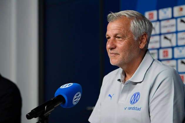 FOOTBALL : ConfÃ rence de prÃ sentation GrÃ gory Lorenzi & Bruno Genesio - 15 07 2026 Bruno Genesio (Coach OM) MarseilleFrance  Copyright: xWilliamxCannarellax