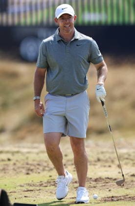 154th Open Golf Championships - Practice Day Rory McIlroy of Northern Ireland on the driving range during practice day at the British Open Golf Championships at Royal Birkdale in Southport, Britain, 15 July 2026. SOUTHPORT United Kingdom  Copyright: xADAMxVAUGHANx
