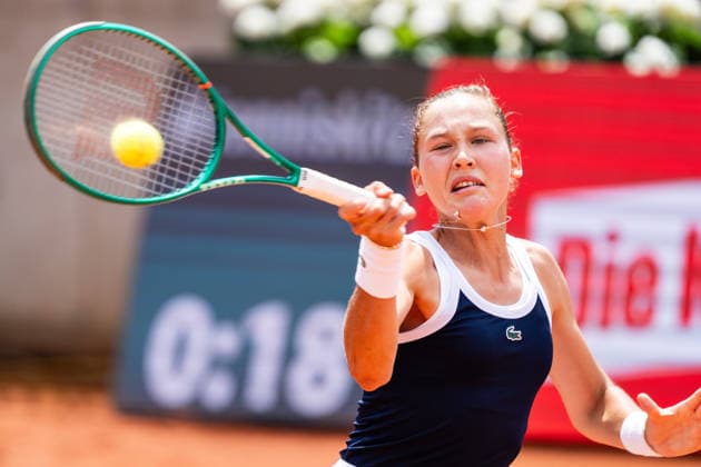 TENNIS - WTA, Tennis Damen Generali Open Ladies Kitzbuehel KITZBUEHEL,AUSTRIA,15.JUL.26 - TENNIS - WTA Tour, Generali Open Ladies Kitzbuehel. Image shows Erika Andreeva (RUS).  GEPAxpictures xJulioxArellano