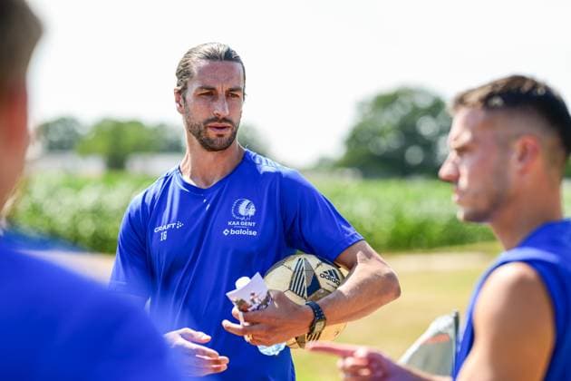 Gent s Christian Burgess pictured during a teambuilding activity at the summer training camp of Belgian first division soccer team KAA Gent in De Lutte, Losser, the Netherlands on Wednesday 15 July 2026, to prepare for the upcoming 2026-2027 season. TOM GOYVAERTS TomxGoyvaerts  x181186442x
