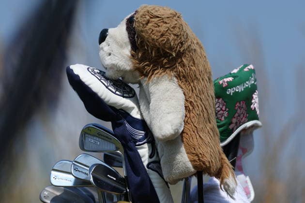 154th Open Golf Championships - Practice Day Rory McIlroy s golf bag during practice day at the British Open Golf Championships at Royal Birkdale in Southport, Britain, 15 July 2026. SOUTHPORT United Kingdom  Copyright: xADAMxVAUGHANx