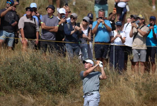154th Open Golf Championships - Practice Day Rory McIlroy of Northern Ireland in action during practice day at the British Open Golf Championships at Royal Birkdale in Southport, Britain, 15 July 2026. SOUTHPORT United Kingdom  Copyright: xADAMxVAUGHANx