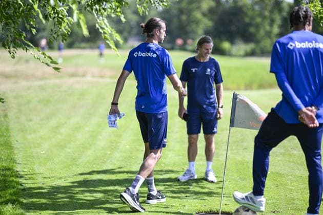 Gent s Christian Burgess pictured during a teambuilding activity at the summer training camp of Belgian first division soccer team KAA Gent in De Lutte, Losser, the Netherlands on Wednesday 15 July 2026, to prepare for the upcoming 2026-2027 season. TOM GOYVAERTS TomxGoyvaerts  x181187501x