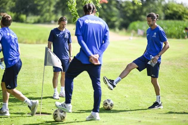 Gent s Christian Burgess pictured during a teambuilding activity at the summer training camp of Belgian first division soccer team KAA Gent in De Lutte, Losser, the Netherlands on Wednesday 15 July 2026, to prepare for the upcoming 2026-2027 season. TOM GOYVAERTS TomxGoyvaerts  x181187504x