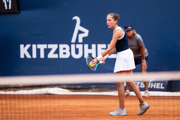TENNIS - WTA, Tennis Damen Generali Open Ladies Kitzbuehel KITZBUEHEL,AUSTRIA,15.JUL.26 - TENNIS - WTA Tour, Generali Open Ladies Kitzbuehel. Image shows Erika Andreeva (RUS).  GEPAxpictures xJulioxArellano
