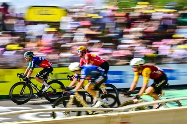 Tour de France 2026 Stage 11 NEVERS, FRANCE - JULY 15 : Waerenskjold Soren (NOR) of Uno-X Mobility celebrating his victory during stage 11 of the 113rd edition of Tour de France an UCI World Tour 2.UWT cycling road race stage for Men Elite of 161 km with start in Vichy and finish in Nevers on July 15, 2026 in Nevers, France, 15 07 2026 Nevers France  Copyright: xPeterxDexVoechtx