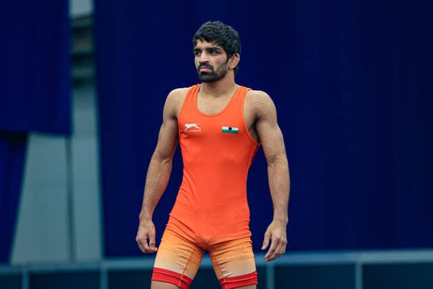 Wrestling Ranking Series Polyak & Janos & Istvan Memorial 57kg FS - Aman Aman (IND) *** Wrestling Ranking Series: Janos Istvan Polyak Memorial, 57 kg Freestyle, Aman Aman (IND) Copyright: xUnitedxWorldxWrestlingx xAmirrezx United World Wrestling Kadir C
