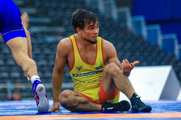Wrestling Ranking Series Polyak & Janos & Istvan Memorial 65kg FS - Adil Ospanov (KAZ) *** Wrestling Ranking Series: Janos Istvan Polyak Memorial, 65 kg Freestyle: Adil Ospanov (KAZ) Copyright: xUnitedxWorldxWrestlingx xAmirrezx United World Wrestling Kadir C