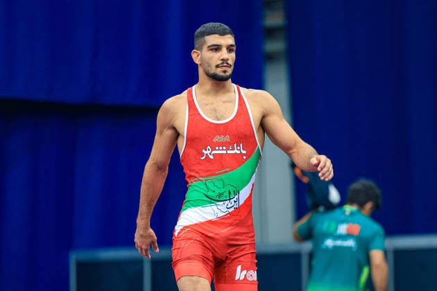 Wrestling Ranking Series Polyak & Janos & Istvan Memorial 65kg FS - Abbas Mohammadreza Ebrahimzadehsavadkouhi (IRI) *** Wrestling Ranking Series: Janos Istvan Polyak Memorial, 65 kg Freestyle: Abbas Mohammadreza Ebrahimzadehsavadkouhi (IRI) Copyright: xUnitedxWorldxWrestlingx xAmirrezx United World Wrestling Kadir C