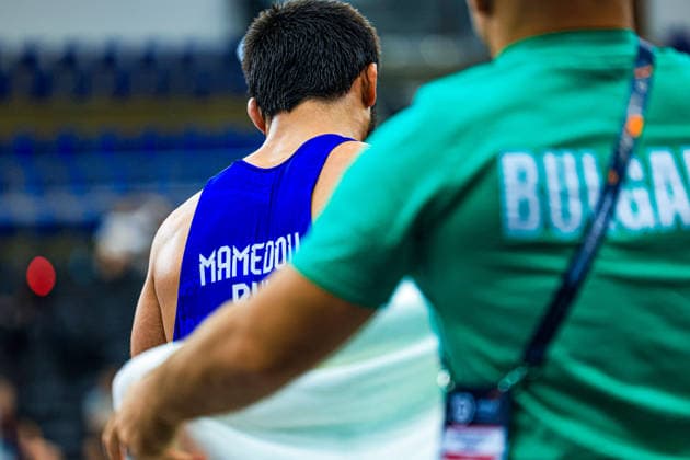 Wrestling Ranking Series Polyak & Janos & Istvan Memorial 65kg FS - Shamil Alievich Mamedov (BUL) *** Wrestling Ranking Series: Janos Istvan Polyak Memorial, 65 kg Freestyle: Shamil Alievich Mamedov (BUL) Copyright: xUnitedxWorldxWrestlingx xAmirrezx United World Wrestling Kadir C