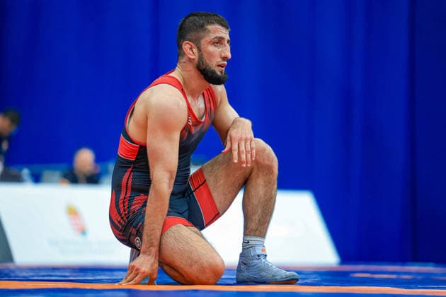 Wrestling Ranking Series Polyak & Janos & Istvan Memorial 70kg FS - Islam Dudaev (ALB) *** Wrestling Ranking Series: Janos Istvan Polyak Memorial, 70 kg Freestyle: Islam Dudaev (ALB) Copyright: xUnitedxWorldxWrestlingx xAmirrezx United World Wrestling Kadir C