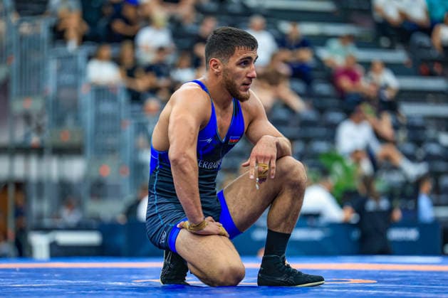 Wrestling Ranking Series Polyak & Janos & Istvan Memorial 70kg FS - Kanan Heybatov (AZE) *** Wrestling Ranking Series: Janos Istvan Polyak Memorial, 70 kg Freestyle, Kanan Heybatov (AZE) Copyright: xUnitedxWorldxWrestlingx xAmirrezx United World Wrestling Kadir C