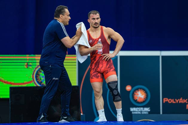 Wrestling Ranking Series Polyak & Janos & Istvan Memorial 74kg FS - Farhad Jafar Nourikhorjestan (UWW) *** Wrestling Ranking Series: Janos Istvan Polyak Memorial, 74 kg Freestyle, Farhad Jafar Nourikhorjestan, UWW Copyright: xUnitedxWorldxWrestlingx xAmirrezx United World Wrestling Kadir C