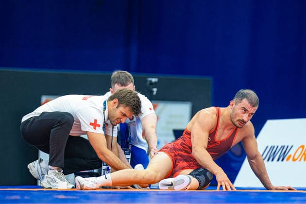 Wrestling Ranking Series Polyak & Janos & Istvan Memorial 74kg FS - Farhad Jafar Nourikhorjestan (UWW) *** Wrestling Ranking Series: Janos Istvan Polyak Memorial, 74 kg Freestyle, Farhad Jafar Nourikhorjestan, UWW Copyright: xUnitedxWorldxWrestlingx xAmirrezx United World Wrestling Kadir C