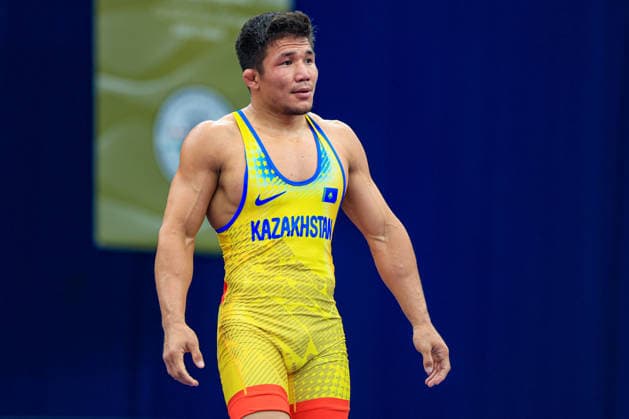 Wrestling Ranking Series Polyak & Janos & Istvan Memorial 74kg FS - Nurkozha Kaipanov (KAZ) *** Wrestling Ranking Series: Janos Istvan Polyak Memorial, 74 kg Freestyle, Nurkozha Kaipanov (KAZ) Copyright: xUnitedxWorldxWrestlingx xAmirrezx United World Wrestling Kadir C