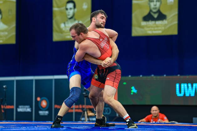 Wrestling Ranking Series Polyak & Janos & Istvan Memorial 86kg FS - Alperen Atar (TUR) df. Ivars Samusonoks (LAT) *** Wrestling Ranking Series: Janos Istvan Polyak Memorial, 86 kg Freestyle: Alperen Atar (TUR) def. Ivars Samusonoks (LAT) Copyright: xUnitedxWorldxWrestlingx xAmirrezx United World Wrestling Kadir C