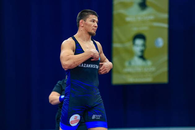 Wrestling Ranking Series Polyak & Janos & Istvan Memorial 86kg FS - Bolat Sakayev (KAZ) *** Wrestling Ranking Series: Janos Istvan Polyak Memorial, 86 kg Freestyle, Bolat Sakayev (KAZ) Copyright: xUnitedxWorldxWrestlingx xAmirrezx United World Wrestling Kadir C