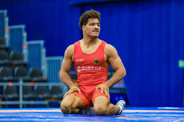 Wrestling Ranking Series Polyak & Janos & Istvan Memorial 86kg FS - Lucas Marco Kahnt (GER) *** Wrestling Ranking Series: Janos Istvan Polyak Memorial, 86 kg Freestyle: Lucas Marco Kahnt (GER) Copyright: xUnitedxWorldxWrestlingx xAmirrezx United World Wrestling Kadir C
