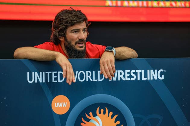 Wrestling Ranking Series Polyak & Janos & Istvan Memorial Coach Of Turkiye *** Wrestling Ranking Series: Janos Istvan Polyak Memorial, Coach of Turkey Copyright: xUnitedxWorldxWrestlingx xAmirrezx United World Wrestling Kadir C