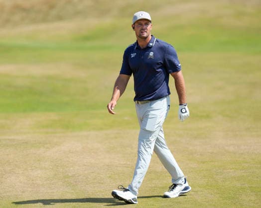 SOUTHPORT, ENGLAND - JULY 15: Bryson Dechambeau (USA) walks up the tenth fairway during practice at the 154th Open Championship at the Royal Birkdale Golf Club, Southport on July 15, 2026 in Merseyside, England The 154th British Open Championship