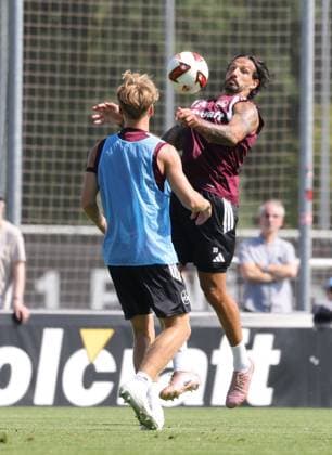 15.07.2026 - Fussball - 2. Fussball - Bundesliga - Saison 2026 2027 - 1. FC Nürnberg Nuernberg FCN ( Club ) - Training - Sportfoto Zink DaMa - xdaxmax - Tim Janisch (32, 1. FC Nürnberg FCN ) Adriano Grimaldi (39, 1. FC Nürnberg FCN ) *** July 15, 2026 Soccer 2 Bundesliga 2026–2027 Season 1 FC Nuremberg Nuremberg FCN Club Training Sports Photo Zink DaMa xdaxmax Tim Janisch 32, 1 FC Nuremberg FCN Adriano Grimaldi 39, 1 FC Nuremberg FCN