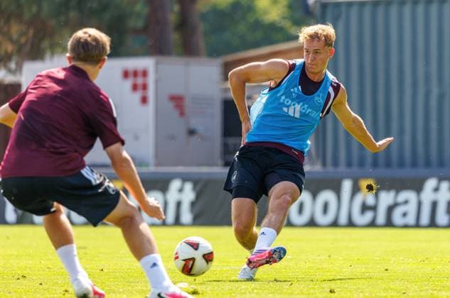 15.07.2026 - Fussball - 2. Fussball - Bundesliga - Saison 2026 2027 - 1. FC Nürnberg Nuernberg FCN ( Club ) - Training - Sportfoto Zink DaMa - xdaxmax - Marko Soldic (16, 1. FC Nürnberg FCN ) Eric Porstner (41, 1. FC Nürnberg FCN ) *** July 15, 2026 Soccer 2 Soccer Bundesliga 2026–2027 Season 1 FC Nuremberg Nuremberg FCN Club Training Sports Photo Zink DaMa xdaxmax Marko Soldic 16, 1 FC Nuremberg FCN Eric Porstner 41, 1 FC Nuremberg FCN