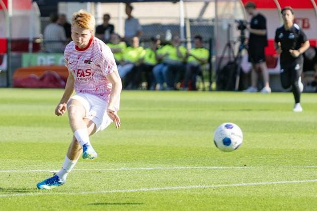 DIRKSHORN , 15-07-2026 , Sportpark Dirkshorn , season 2026 2027 , match between AZ and RSC Anderlecht , picture shows , AZ player Kees Smit AZ - Anderlecht (friendly)  x205042370x Copyright: