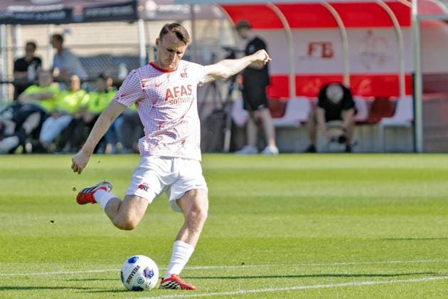 DIRKSHORN , 15-07-2026 , Sportpark Dirkshorn , season 2026 2027 , match between AZ and RSC Anderlecht , picture shows , AZ player Peer Koopmeiners AZ - Anderlecht (friendly)  x205042368x Copyright: