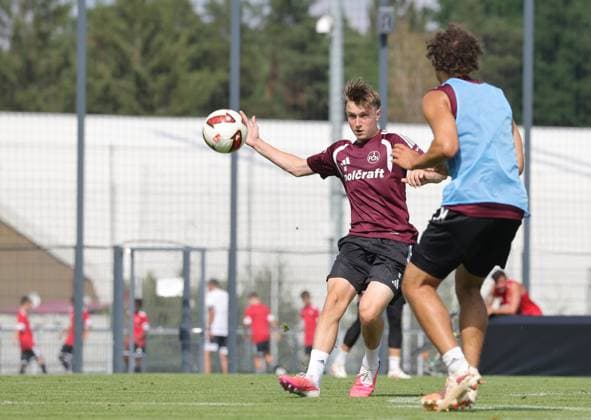 15.07.2026 - Fussball - 2. Fussball - Bundesliga - Saison 2026 2027 - 1. FC Nürnberg Nuernberg FCN ( Club ) - Training - Sportfoto Zink DaMa - xdaxmax - Marko Soldic (16, 1. FC Nürnberg FCN ) Rafael Lubach (18, 1. FC Nürnberg FCN ) *** July 15, 2026 Soccer 2 Soccer Bundesliga 2026–2027 Season 1 FC Nuremberg Nuremberg FCN Club Training Sports Photo Zink DaMa xdaxmax Marko Soldic 16, 1 FC Nuremberg FCN Rafael Lubach 18, 1 FC Nuremberg FCN
