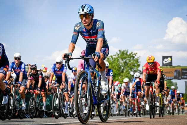 Belgian Ilan Van Wilder of Soudal Quick-Step pictured after the stage 11 of the 2026 Tour de France cycling race, a stage of 161km from Vichy to Nevers, on Wednesday 15 July 2026. The 113th edition of the Tour de France starts on Saturday 4 July in Barcelona, Spain, and will finish in Paris, France on the 26th of July. JASPERxJACOBS  x181193240x