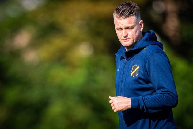 BURGH-HAAMSTEDE , 15-07-2026 , Sportpark van Zuijen , season 2026 2027, Dutch preseason friendly football , Match between NAC Breda and HSV Hoek , picture shows NAC assistent trainer Michael Dingsdag NAC - HSV Hoek (friendly)  x205042496x Copyright: