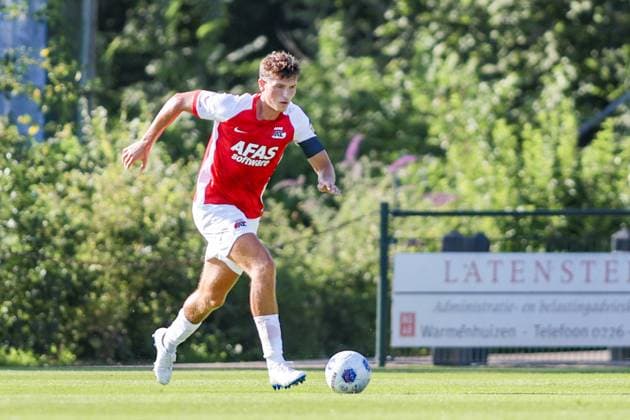 DIRKSHORN , 15-07-2026 , Sportpark Dirkshorn , season 2026 2027 , match between AZ and RSC Anderlecht , picture shows , AZ player Lewis Schouten AZ - Anderlecht (friendly)  x205042551x Copyright: