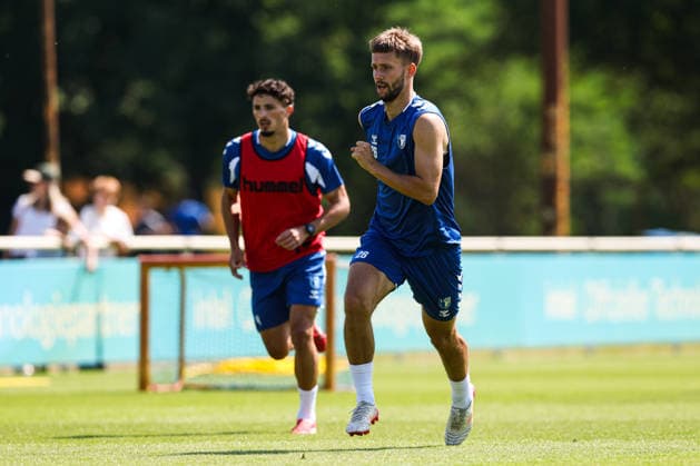 Torben Müssel (1. FC Magdeburg,26) - 2. Fußball Bundesliga Saison 2026-2027 Training 1. FC Magdeburg an der Avnet Arena in Magdeburg - Fußball,Mann,Männer,Deutschland,15.07.2026 *** Torben Müssel, 1. FC Magdeburg, 26, 2026–2027 Bundesliga season, 1. FC Magdeburg training at the Avnet Arena in Magdeburg, soccer, man, men, Germany, July 15, 2026