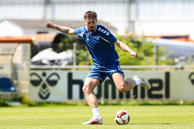 Tony Reitz (1. FC Magdeburg,14) - 2. Fußball Bundesliga Saison 2026-2027 Training 1. FC Magdeburg an der Avnet Arena in Magdeburg - Fußball,Mann,Männer,Deutschland,15.07.2026 *** Tony Reitz, 1. FC Magdeburg, 14 2, Bundesliga Season 2026–2027, 1. FC Magdeburg training at the Avnet Arena in Magdeburg, soccer, man, men, Germany, July 15, 2026