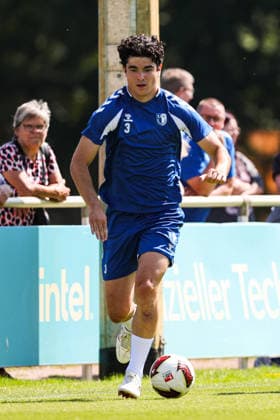 Anselmo Garcia Mac Nulty (1. FC Magdeburg,3) - 2. Fußball Bundesliga Saison 2026-2027 Training 1. FC Magdeburg an der Avnet Arena in Magdeburg - Fußball,Mann,Männer,Deutschland,15.07.2026 *** Anselmo Garcia Mac Nulty, 1. FC Magdeburg, 3-2, Bundesliga, 2026–2027 season, 1. FC Magdeburg training session at the Avnet Arena in Magdeburg, soccer, man, men, Germany, July 15, 2026