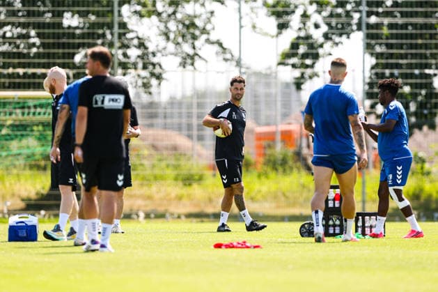 Athletiktrainer Felix Binsker (1. FC Magdeburg) - 2. Fußball Bundesliga Saison 2026-2027 Training 1. FC Magdeburg an der Avnet Arena in Magdeburg - Fußball,Mann,Männer,Deutschland,15.07.2026 *** Athletics coach Felix Binsker, 1. FC Magdeburg, 2. Bundesliga, 2026–2027 season, 1. FC Magdeburg training session at the Avnet Arena in Magdeburg, soccer, man, men, Germany, July 15, 2026
