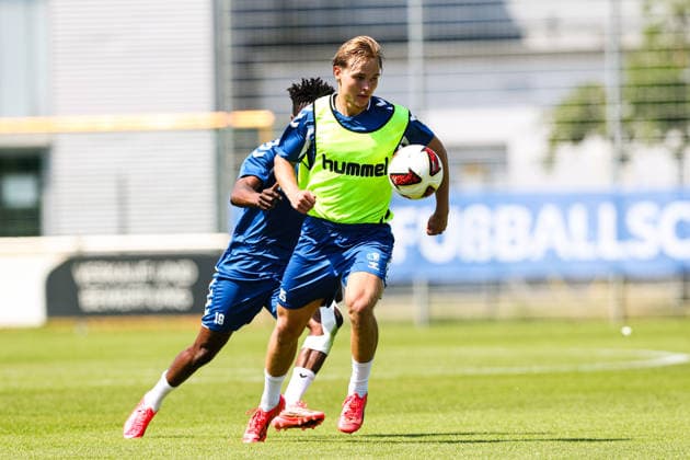 Magnus Baars (1. FC Magdeburg,35) - 2. Fußball Bundesliga Saison 2026-2027 Training 1. FC Magdeburg an der Avnet Arena in Magdeburg - Fußball,Mann,Männer,Deutschland,15.07.2026 *** Magnus Baars, 1 FC Magdeburg, 35, 2026–2027 Bundesliga season, 1 FC Magdeburg training at the Avnet Arena in Magdeburg, soccer, man, men, Germany, July 15, 2026