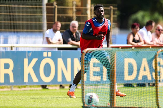 Daniel Heber (1. FC Magdeburg,15) - 2. Fußball Bundesliga Saison 2026-2027 Training 1. FC Magdeburg an der Avnet Arena in Magdeburg - Fußball,Mann,Männer,Deutschland,15.07.2026 *** Daniel Heber, 1. FC Magdeburg, 15 2, Bundesliga Season 2026–2027, 1. FC Magdeburg training at the Avnet Arena in Magdeburg, soccer, man, men, Germany, July 15, 2026
