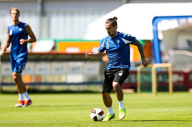 Baris Atik (1. FC Magdeburg,23) - 2. Fußball Bundesliga Saison 2026-2027 Training 1. FC Magdeburg an der Avnet Arena in Magdeburg - Fußball,Mann,Männer,Deutschland,15.07.2026 *** Baris Atik, 1. FC Magdeburg, 23, 2026–2027 Bundesliga season, 1. FC Magdeburg training at the Avnet Arena in Magdeburg, soccer, man, men, Germany, July 15, 2026