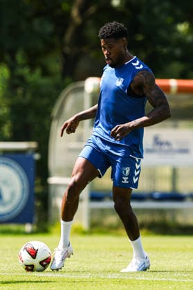 Moritz Broni Kwarteng (1. FC Magdeburg,10) - 2. Fußball Bundesliga Saison 2026-2027 Training 1. FC Magdeburg an der Avnet Arena in Magdeburg - Fußball,Mann,Männer,Deutschland,15.07.2026 *** Moritz Broni Kwarteng, 1. FC Magdeburg, 10 2, Bundesliga 2026–2027 season, 1. FC Magdeburg training session at the Avnet Arena in Magdeburg, soccer, man, men, Germany, July 15, 2026