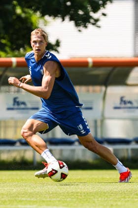 Luka Hyryläinen (1. FC Magdeburg,38) - 2. Fußball Bundesliga Saison 2026-2027 Training 1. FC Magdeburg an der Avnet Arena in Magdeburg - Fußball,Mann,Männer,Deutschland,15.07.2026 *** Luka Hyryläinen, 1. FC Magdeburg, 38, 2026–2027 Bundesliga season, 1. FC Magdeburg training at the Avnet Arena in Magdeburg, soccer, man, men, Germany, July 15, 2026
