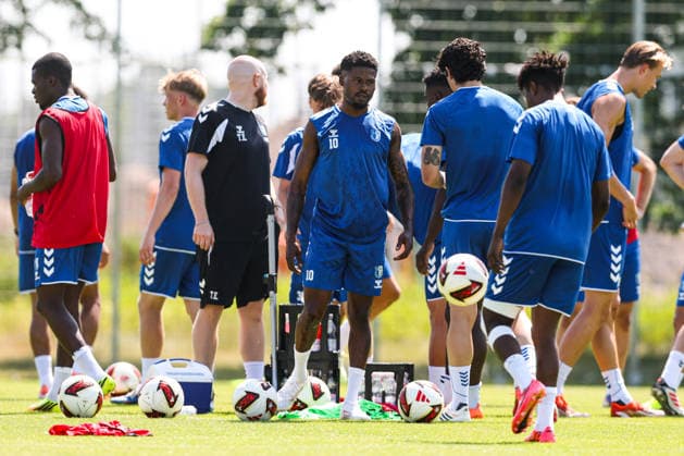 Moritz Broni Kwarteng (M.,1. FC Magdeburg,10) - 2. Fußball Bundesliga Saison 2026-2027 Training 1. FC Magdeburg an der Avnet Arena in Magdeburg - Fußball,Mann,Männer,Deutschland,15.07.2026 *** Moritz Broni Kwarteng M, 1. FC Magdeburg, 10 2 German Bundesliga 2026–2027 season: 1. FC Magdeburg training at the Avnet Arena in Magdeburg; soccer, man, men, Germany, July 15, 2026